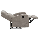 Hamilton Sand 3-Piece Chenille Manual Reclining Sofa Set