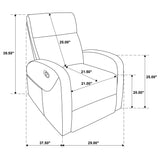 Hamilton Charcoal Grey 3-Piece Chenille Manual Reclining Sofa Set