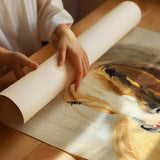 Golden Palomino in Brushstroke Light