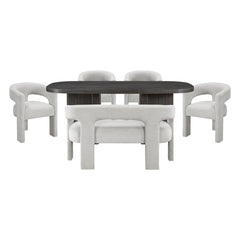 Marais Silver 5pc Dining Set