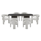 Marais Silver 6pc Dining Set
