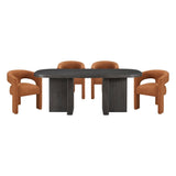 Marais White 5pc Dining Set
