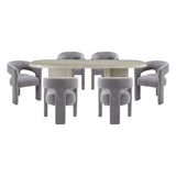 Marais Beige 6pc Dining Set