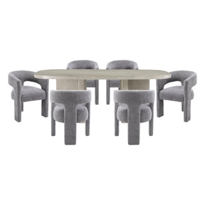 Marais Beige 6pc Dining Set