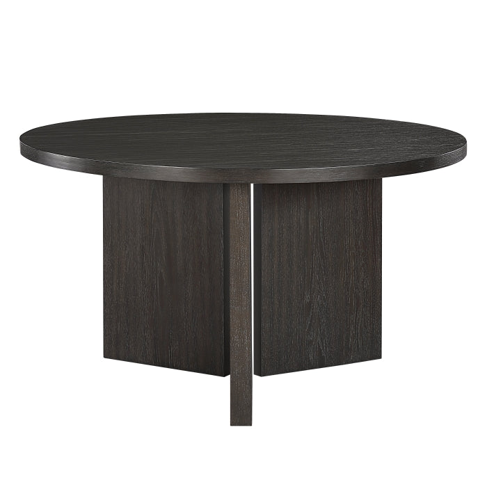 Marais Ebony & Orange 5pc Dining Set