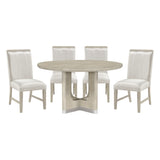 Clara Beige 5pc Bedroom Set