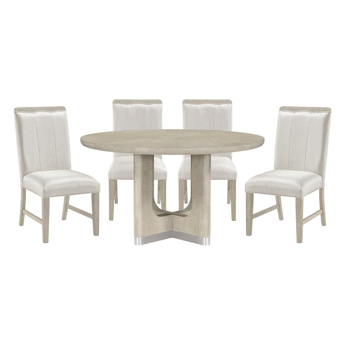 Clara Beige 5pc Bedroom Set