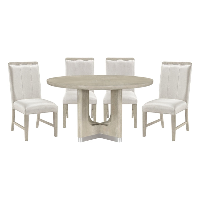 Clara Beige 5pc Bedroom Set