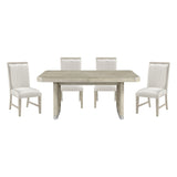 Clara Beige 5pc Dining Set