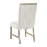 Clara Beige 7pc Dining Set