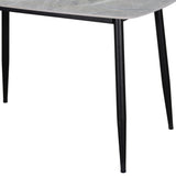 Metropolitan Black Dining Table Top