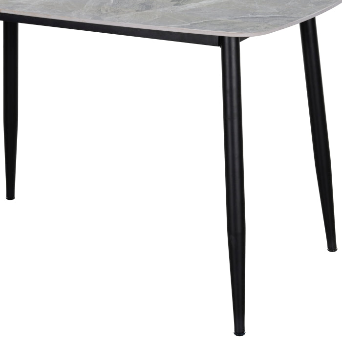 Metropolitan Black Dining Table Top