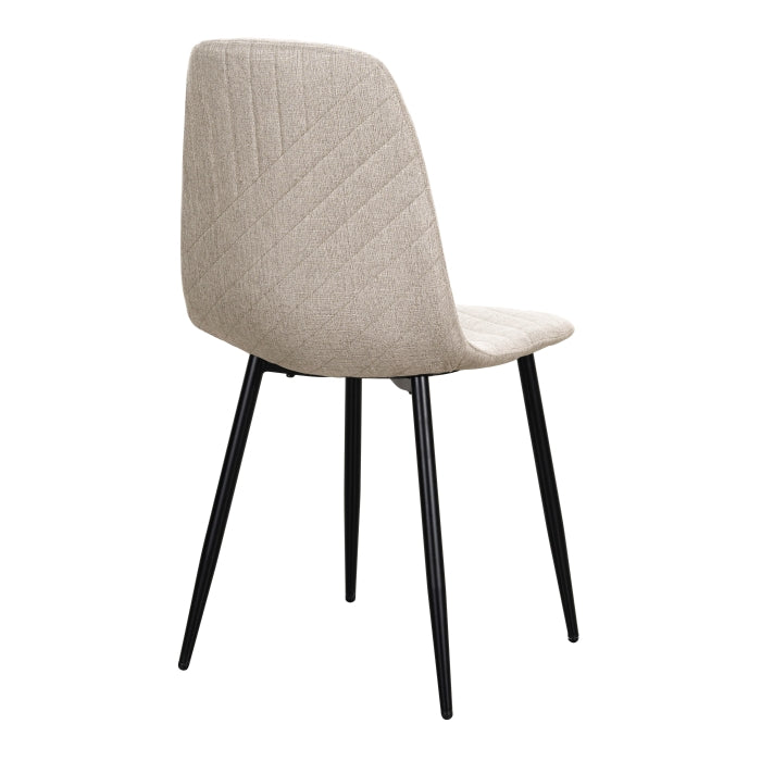 Metropolitan White Side Chair