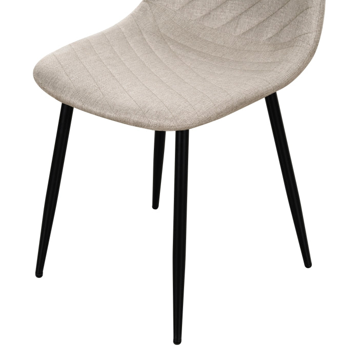 Metropolitan White Side Chair