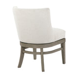 Palisade Silver Swivel Side Chair