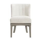 Palisade Silver Swivel Side Chair