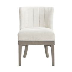 Palisade Silver Swivel Side Chair