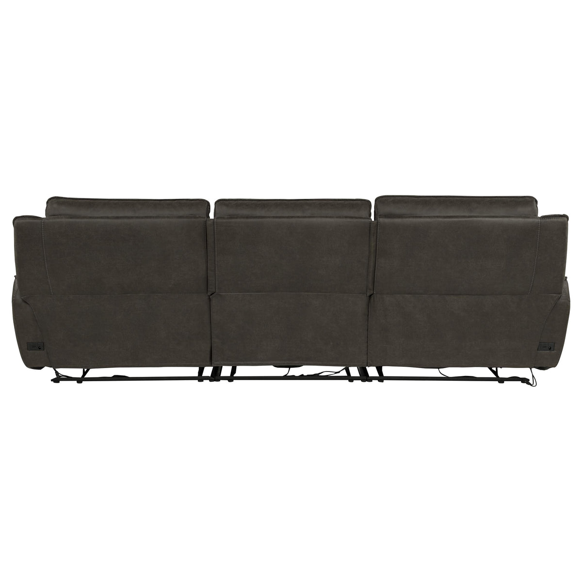 Marcell Grey 3-Piece Transitional Power Reclining Sofa With Usb Charging