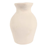 Rochester Cream/Brown Paper Mache Pitcher Vase