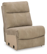 Next-Gen Durapella Sand 3-Piece Sectional and Recliner