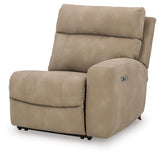 Next-Gen Durapella Sand 3-Piece Sectional and Recliner
