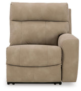 Next-Gen Durapella Sand 3-Piece Sectional and Recliner