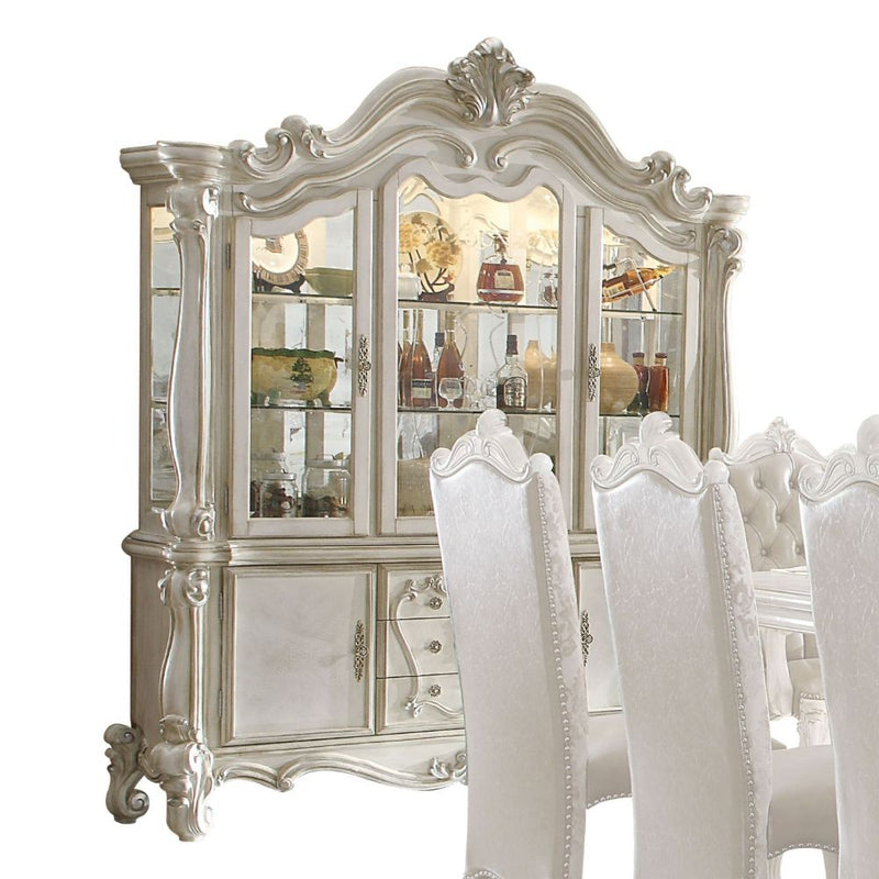 Versailles White Hutch & Buffet - Ornate Home