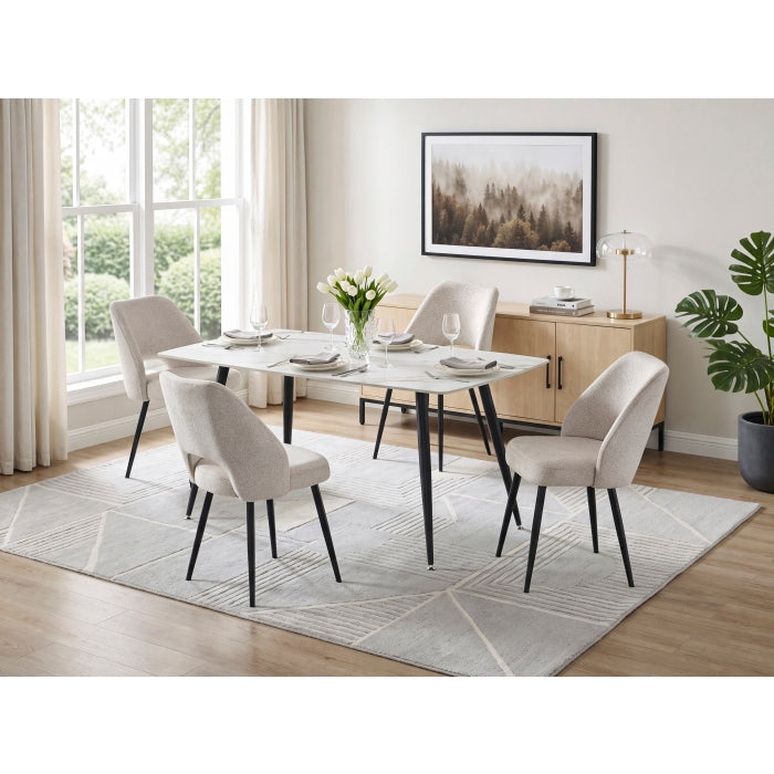 Matea Brown Side Chair