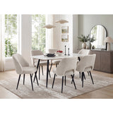 Matea Brown Side Chair
