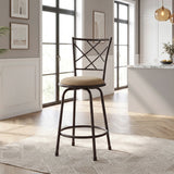 Nexus Brown 3-Piece Pack Convertible Swivel Counter/Pub Height Chair