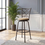 Nexus Brown 3-Piece Pack Convertible Swivel Counter/Pub Height Chair