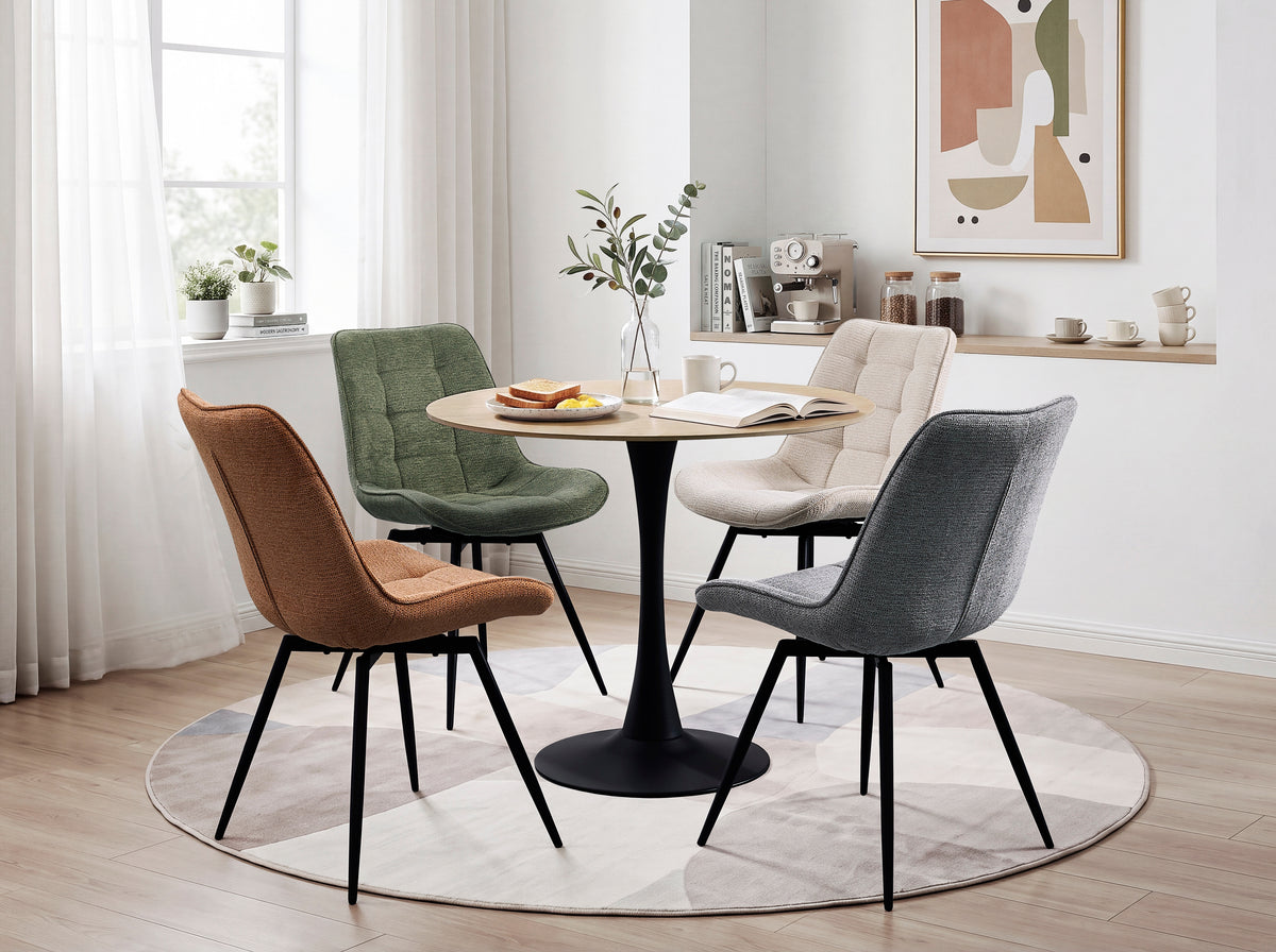 Tulipana Gray Side Chair (Set of 2)