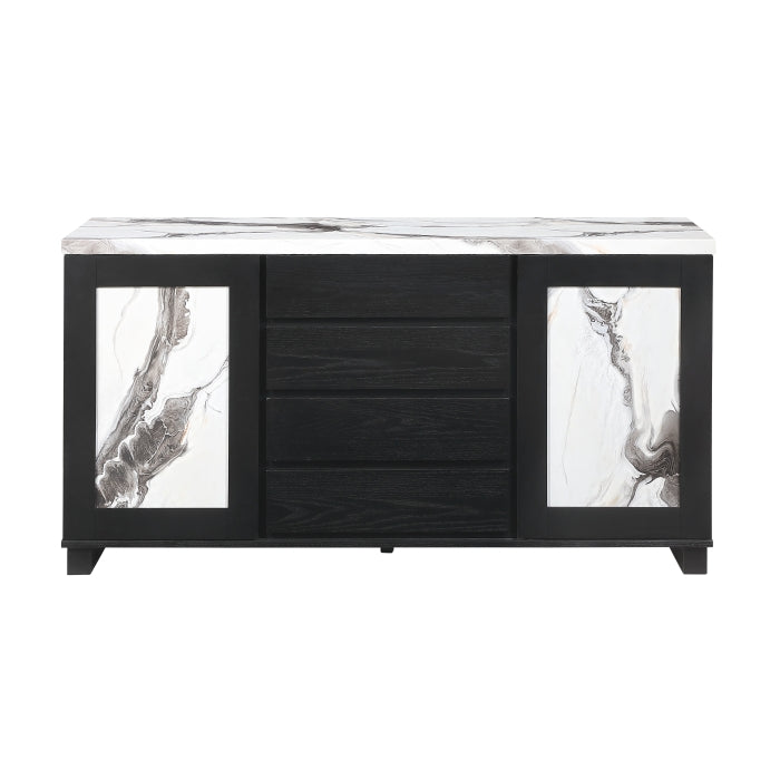 Modena Charcoal Server