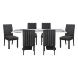 Modena Gray 7pc Bedroom Set