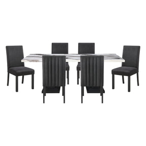 Modena Gray 7pc Bedroom Set