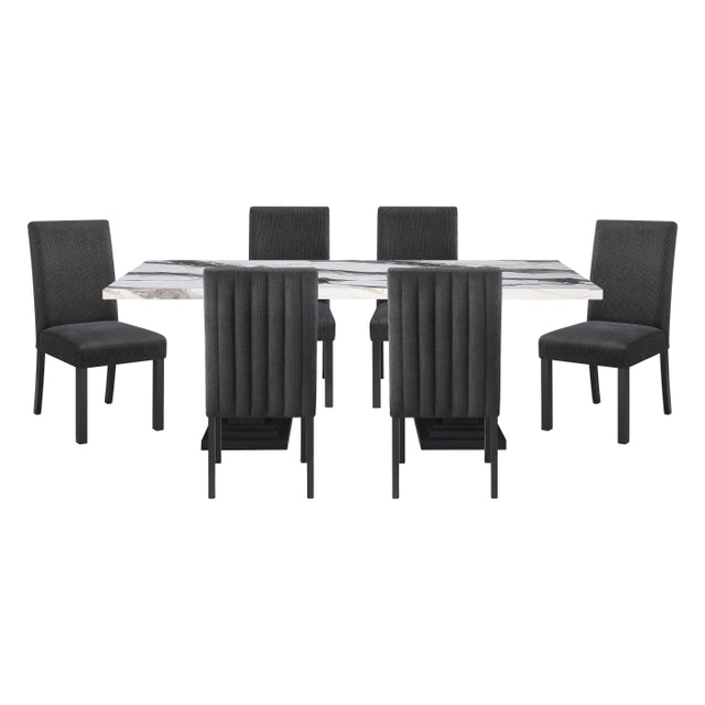 Modena Gray 7pc Bedroom Set