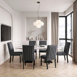 Modena Charcoal Side Chair