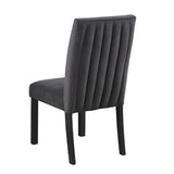 Modena Charcoal Side Chair