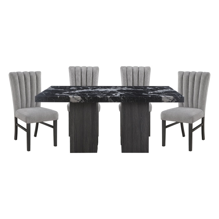 Bellagio Gray 5pc Bedroom Set