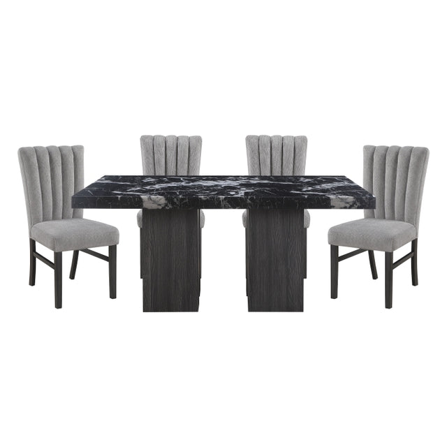 Bellagio Gray 5pc Bedroom Set