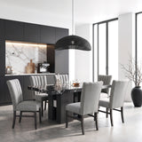 Bellagio Charcoal Dining Table Top
