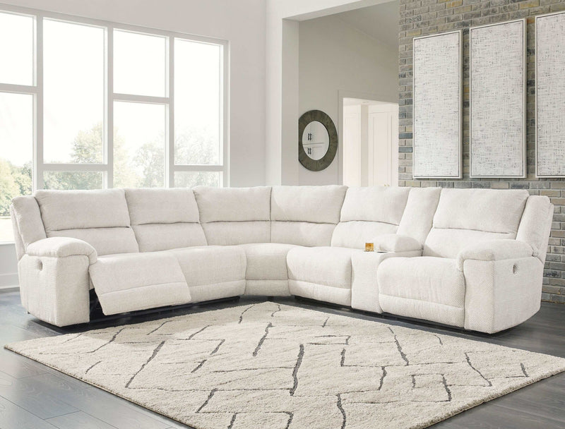 Keensburg Linen 3pc Power Reclining Sectional - Ornate Home