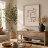 Layladale Ivory/Brown Wall Art