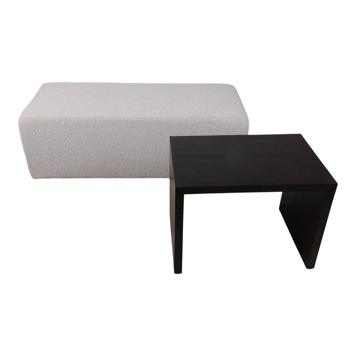 Drydenford Ivory/Brown Bench