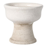 Jamul Ivory Small 2-Tone Traditional Pillar Holder
