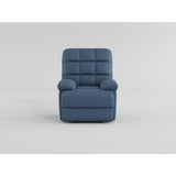 Colin Blue Reclining Chair - Ornate Home