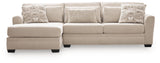 Mandi Point Marble 2-Piece Sectional Sofa Left-Facing Chaise (Online Special Price)