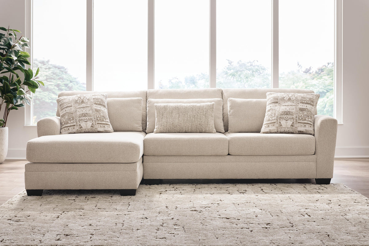 Mandi Point Marble 2-Piece Sectional Sofa Left-Facing Chaise (Online Special Price)