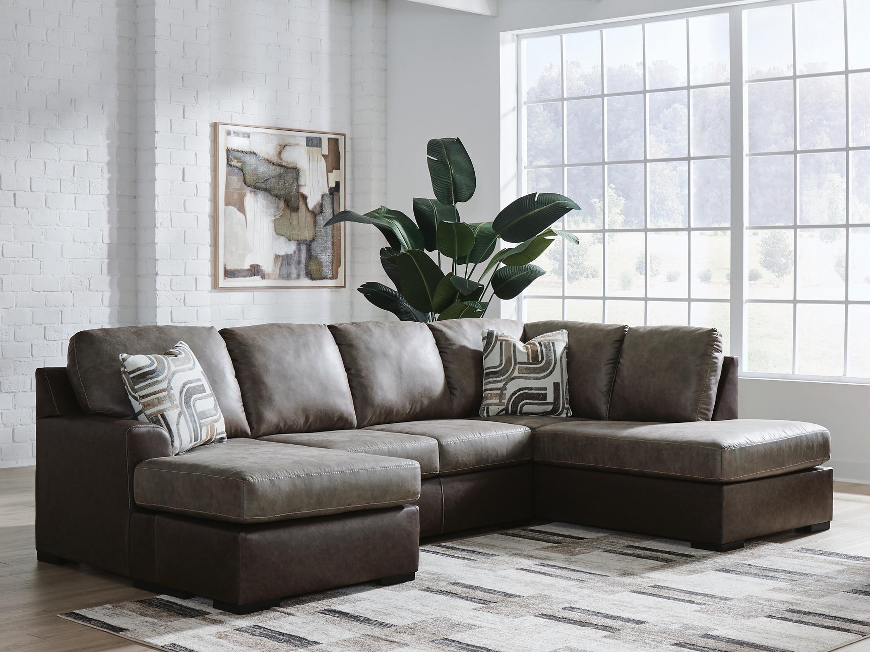Baltic-Park Fossil 2-Piece Sectional with Right-Arm Facing Chaise