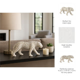 Trentonrun White/Gold Walking Decor